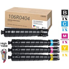 5 PACK Xerox 106R0404 High Yield Toner Cartridge Premium Compatible