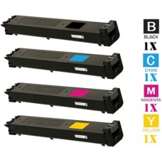 4 PACK Genuine Sharp MX-C40NT combo SET Laser Toner Cartridge