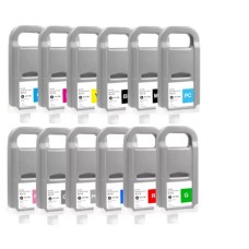 7 PACK Canon PFI706 700ml Cartridge combo Remanufactured