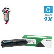 Genuine Lexmark C320020 Cyan Laser Toner Cartridge