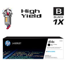 Genuine Hewlett Packard HP414X W2020X Black High Yield combo Laser Toner Cartridges