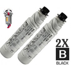 2 PACK Ricoh 888215 (Type 1170D) Black combo Laser Toner Cartridge Premium Compatible