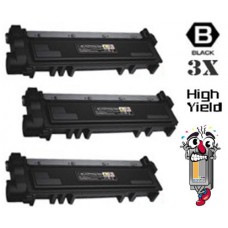 3 PACK Dell P7RMX combo Laser Toner Cartridges Premium Compatible