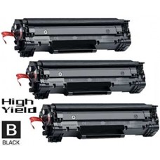 3 PACK Hewlett Packard CE278X High Yield combo Laser Toner Cartridge Premium Compatible