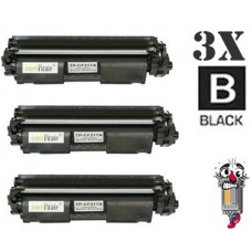 3 PACK Hewlett Packard CF217A combo Laser Toner Cartridge Premium Compatible