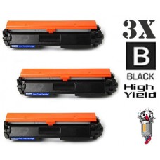 3 PACK Hewlett Packard CF230X combo Laser Toner Cartridge Premium Compatible