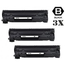 3 PACK Hewlett Packard CF279A HP79A combo Laser Toner Cartridges Premium Compatible