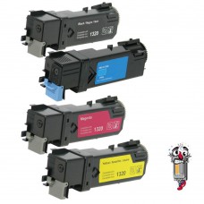 4 PACK Dell KU052 KU053 KU055 KU054 combo Laser Toner Cartridges Premium Compatible