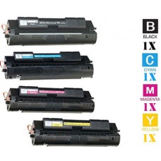 4 PACK Hewlett Packard HP640A combo Laser Toner Cartridges Premium Compatible