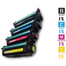 4 PACK Hewlett Packard HP648A HP647A combo Laser Toner Cartridges Premium Compatible