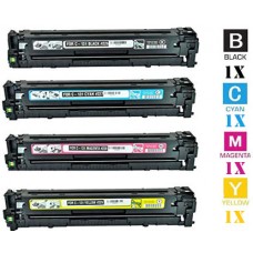 4 PACK Hewlett Packard HP652A combo Laser Toner Cartridges Premium Compatible