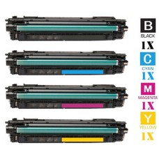 4 PACK Hewlett Packard HP655A combo Laser Toner Cartridge Premium Compatible