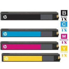 4 PACK Hewlett Packard HP980XL combo Laser Toner Cartridge Remanufactured