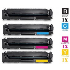 4 PACK Hewlett Packard HP206X High Yield combo Laser Toner Cartridges Premium Compatible