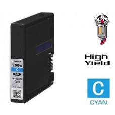 Canon PGI2200XL High Yield Cyan Ink Cartridge Remanufactured