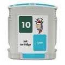 Hewlett Packard HP10 C4841A Cyan Inkjet Cartridge Remanufactured