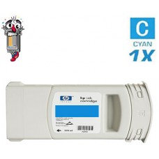 Hewlett Packard C5061A HP90 Cyan Inkjet Cartridge Remanufactured