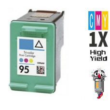 Hewlett Packard C8766WN HP95 Tri-Color Inkjet Cartridge Remanufactured