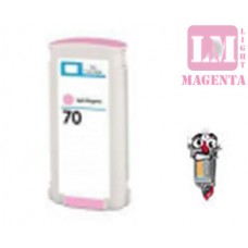 Hewlett Packard HP70 C9455A Light Magenta Inkjet Cartridge Remanufactured