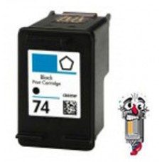 Hewlett Packard HP74 CB335WN Black Inkjet Cartridge Remanufactured