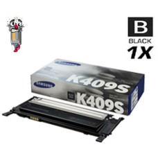 Genuine Samsung CLT-K409S Black Laser Toner Cartridge