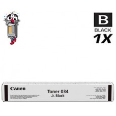 Genuine Canon 034 Black Laser Toner Cartridge