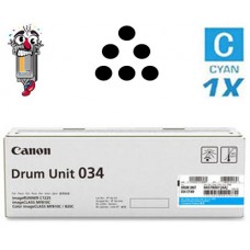 Genuine Canon 034 Cyan Drum Unit Cartridge