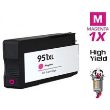 Hewlett Packard HP951XL CN047AN High Yield Magenta Inkjet Cartridge Remanufactured