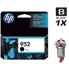 Genuine Hewlett Packard HP952 Black Inkjet Cartridge