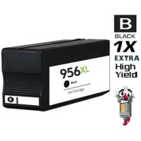 Hewlett Packard L0R39AN HP956XL Black High Yield Inkjet Cartridge Remanufactured