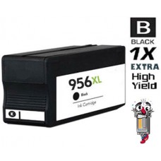 Hewlett Packard L0R39AN HP956XL Black High Yield Inkjet Cartridge Remanufactured