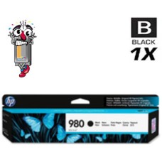 Genuine Hewlett Packard D8J10A HP980A Black Inkjet Cartridge