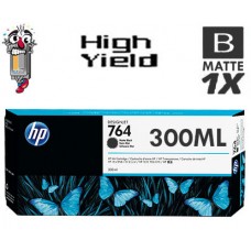 Genuine Hewlett Packard HP 764 C1Q16A Matte Black Inkjet Cartridge